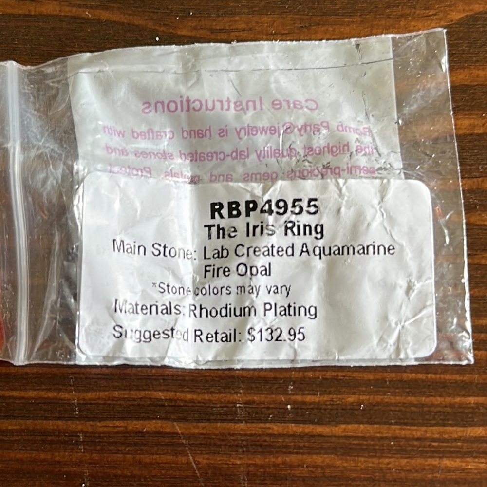 RBP 4955 The Iris Ring - Picture 3 of 4
